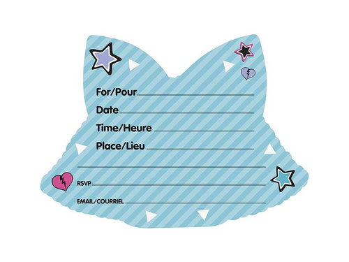 LOL meglepetés születésnapi meghívók - 8 db.