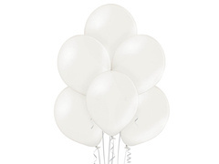 Nagyméretű fém latex lufi - 14 hüvelyk - gyöngyház - 100 db.