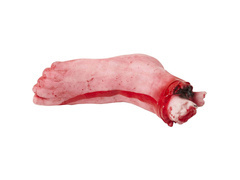 Levágott véres láb - 1 db.
