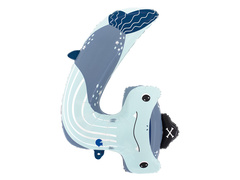 Fólialufi 4-es számú cápa - 62x88 cm - 1 db.