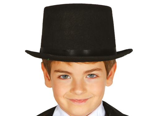 Hengeres sapka fekete - 1 db.