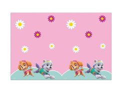 Psi Patrol Skye és Everest születésnapi terítő - 120 x 180 cm - 1 db.