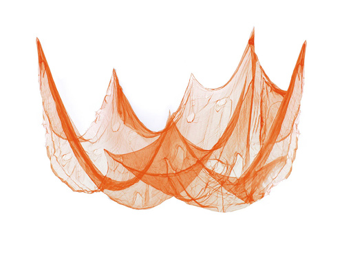 Narancssárga Halloween háló - 76 x 300 cm - 1 db.