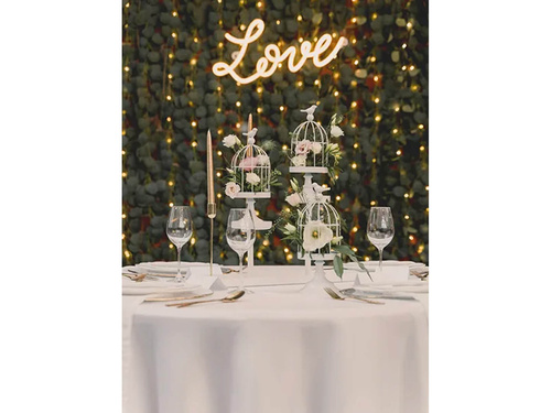 Eukaliptusz füzér LED fényekkel - 200 cm - 1 db.