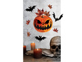 Halloween tök fali dekoráció - 10 db.