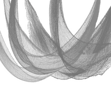 Szürke Halloween háló - 76 x 300 cm - 1 db.