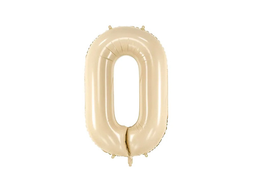 0 bézs színű fólialufi - 72 cm - 1 db.