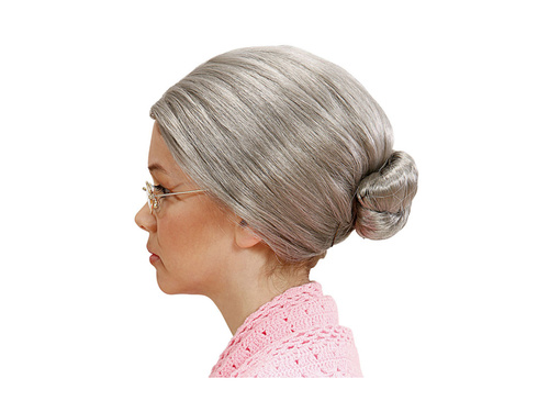 Nagyi szürke parókája