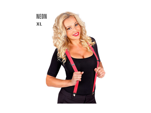 Neon rózsaszín diszkó fogszabályzó