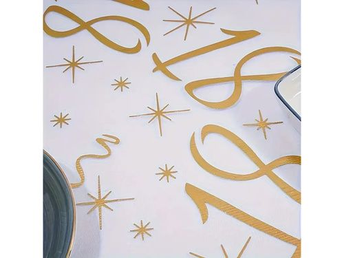 Nyomtatott asztali futó dekoráció 18. születésnapra - 28 cm x 5 m - 1 db.