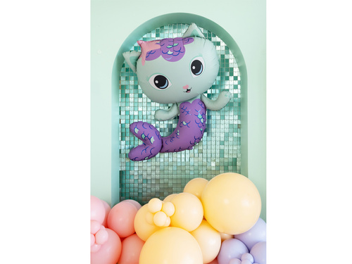 Hableány lufi - 80x82 cm - 1 db.