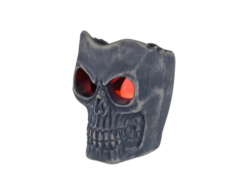 LED Halloween koponya lámpa - 7 cm - 1 db.