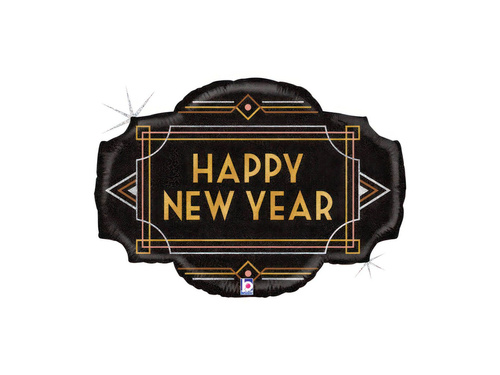 Boldog új évet fólialufi - 25" - 1 db.