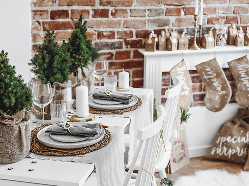 Rénszarvas szalvétagyűrűk - 6 db.