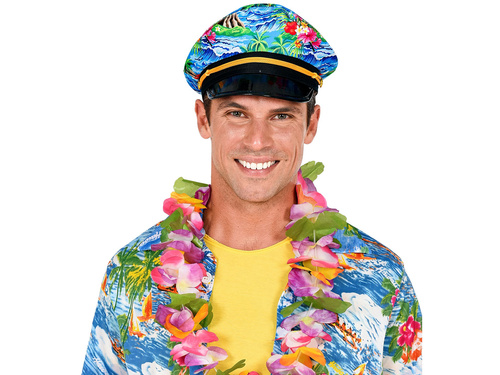 Kapitányi hawaii sapka - 1 db.