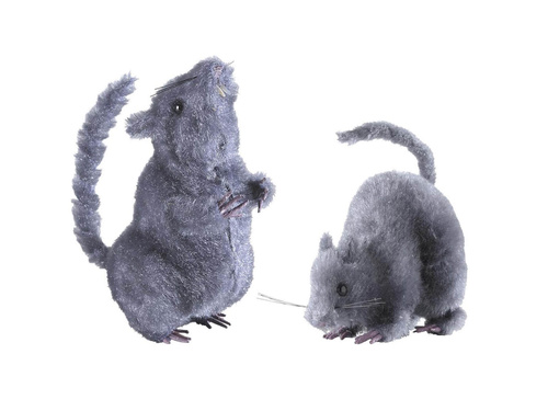 Patkány dekoráció - 14 cm - 1 db.