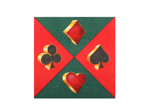 Kaszinó papírszalvéta - 33 cm - 20 db.