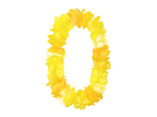 Hawaii nyaklánc sárga - 1 db.