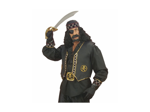 Kalózkesztyű bőrszerű anyagból