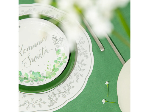 Papírtányérok szentáldozáshoz - 18 cm - 6 db.