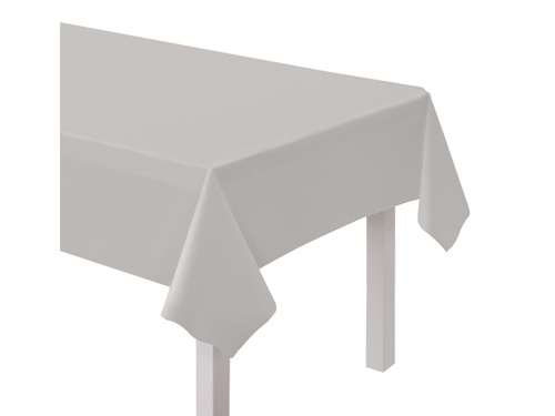 Szürke papír terítő - 137 x 274 cm - 1 db.