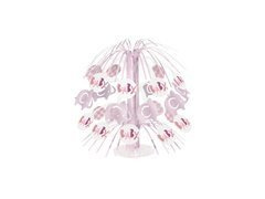 Asztali dekoráció rózsaszín elefánt - 30 cm - 1 db.