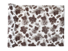 Asztali futó dekoráció Kúpok - 28 cm x 3 m - 1 db.