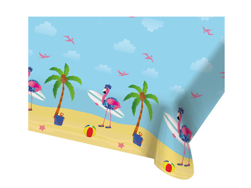 Hawaii flamingók terítő - 130 x 180cm - 1 db.