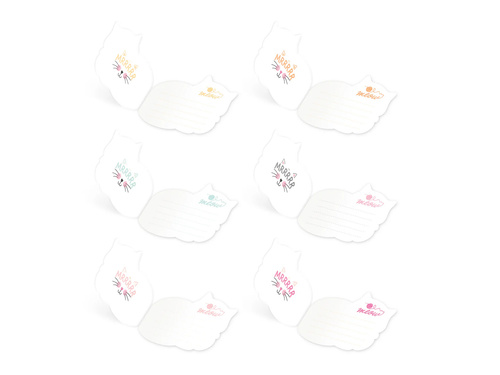 Születésnapi meghívók Macskák - 6 db.