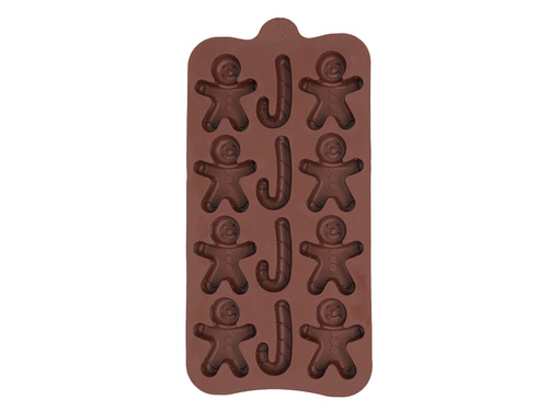 Karácsonyi kekszforma - 12 db.