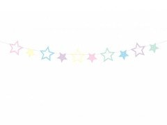 Egyszarvú füzér - csillagok - 2 m - 1 db.