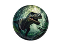 Papírtányér Dinoszauruszok - 18 cm - 6 db.