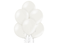 Nagyméretű fém latex lufi - 12 hüvelyk - gyöngyház - 25 db.