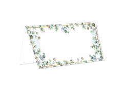 Összecsukható matricák eukaliptusszal - 10 db.