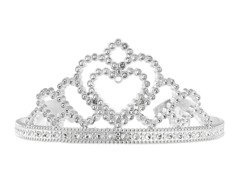 Ezüst hercegnői tiara - 1 db.