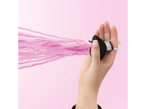 Kilövőgép rózsaszín streamerekkel - 2 db.