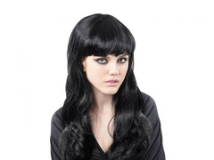 Glamour paróka fekete - 1 db.