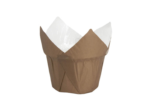 Cupcake liners barna - 20 db.
