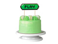 Papír torta topper Play Game on - 1 db.