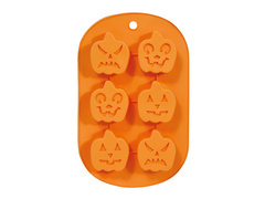 Halloween tökös kekszforma - 6 db.