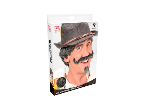 Bajor paróka bajusszal és kecskeszakállal