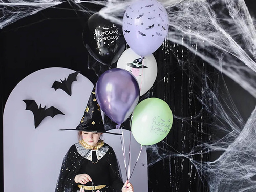 Boszorkánysapka - fekete - 1 db.