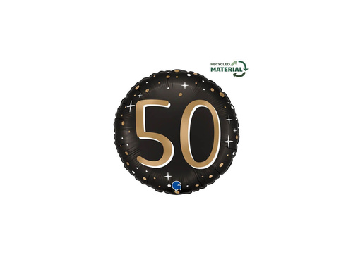 Szikrázó 50 kerek fólialufi - 14" - 1 db.