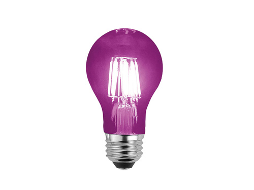 Rózsaszín LED izzó - 1 db.