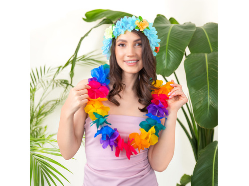 Hawaii fejfűzér kék - 1 db.