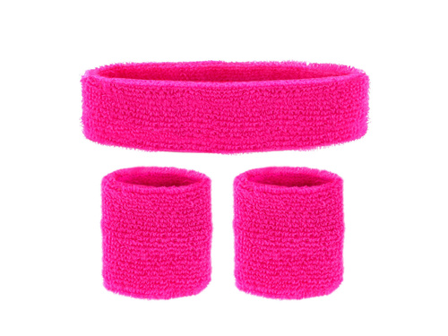 Disco 80-as évek neon rózsaszín karszalagok - 3 db.