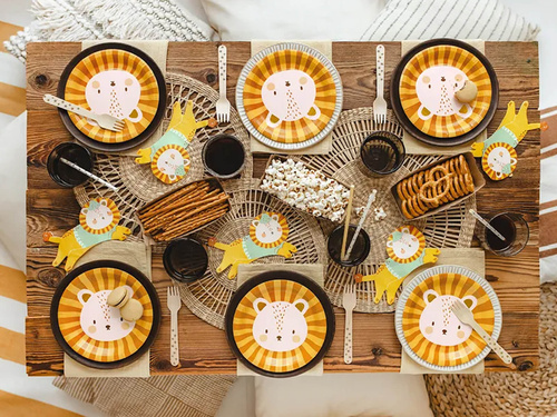 Papírtányérok Lion - 18 cm - 6 db.