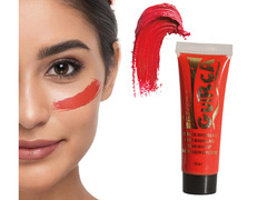 Sminkfesték - piros - 1 db.