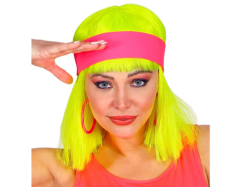 Neon rózsaszín fejpánt - 1 db.