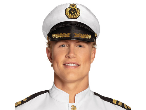 Hajóskapitányi sapka - 1 db.